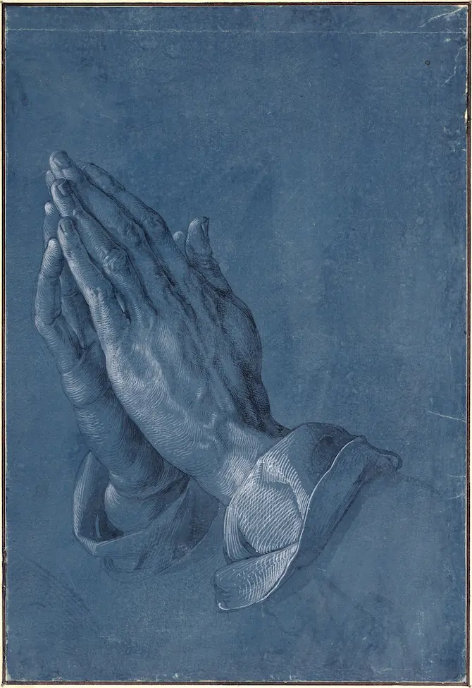 Mains en prière